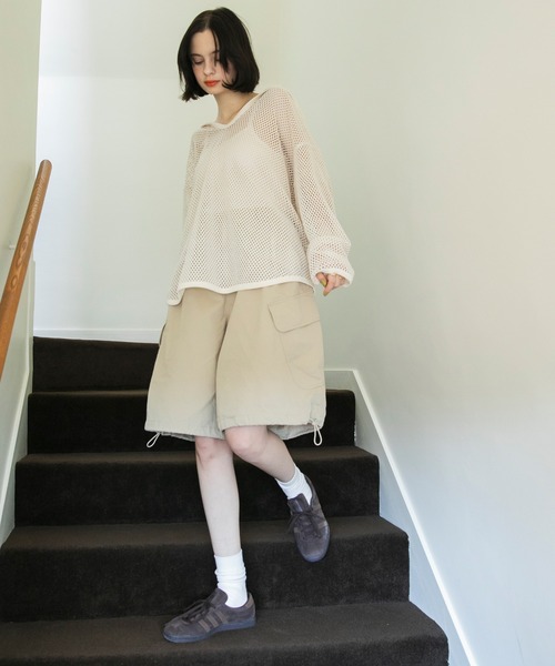 forksy.】バギーカーゴ ボリューム ショートパンツ forksy