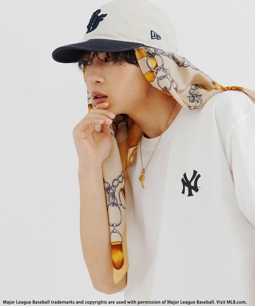 BACK TO THE FIELD(バック トゥー ザ フィールド)の「【平野莉玖コラボ】【MLB】photoTシャツ(Tシャツ/カットソー・レディース・ピンク/ホワイト/ブラック・FREE)」の8枚目の写真