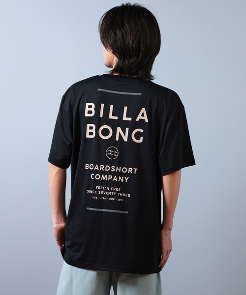 BILLABONG(ビラボン)の「BILLABONG/ビラボン ラッシュガード/水陸両用/ユーティリティー 半袖Tシャツ BF01A-854(ラッシュガード・メンズ・ライトグレー/オフホワイト/ブラック・XL/L/M)」の3枚目の写真