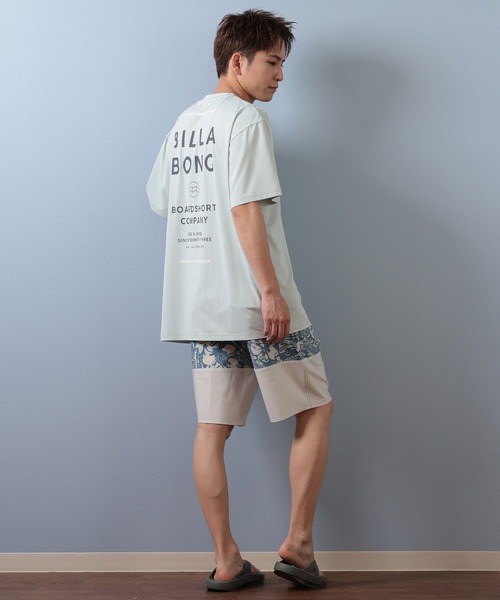 BILLABONG(ビラボン)の「BILLABONG/ビラボン ラッシュガード/水陸両用/ユーティリティー 半袖Tシャツ BF01A-854(ラッシュガード・メンズ・ライトグレー/オフホワイト/ブラック・XL/L/M)」の17枚目の写真