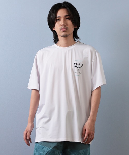 BILLABONG(ビラボン)の「BILLABONG/ビラボン ラッシュガード/水陸両用/ユーティリティー 半袖Tシャツ BF01A-854(ラッシュガード・メンズ・ライトグレー/オフホワイト/ブラック・XL/L/M)」の22枚目の写真
