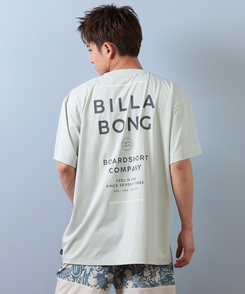BILLABONG(ビラボン)の「BILLABONG/ビラボン ラッシュガード/水陸両用/ユーティリティー 半袖Tシャツ BF01A-854(ラッシュガード・メンズ・ライトグレー/オフホワイト/ブラック・XL/L/M)」の11枚目の写真