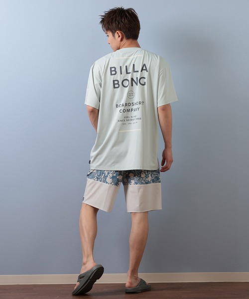 BILLABONG(ビラボン)の「BILLABONG/ビラボン ラッシュガード/水陸両用/ユーティリティー 半袖Tシャツ BF01A-854(ラッシュガード・メンズ・ライトグレー/オフホワイト/ブラック・XL/L/M)」の16枚目の写真