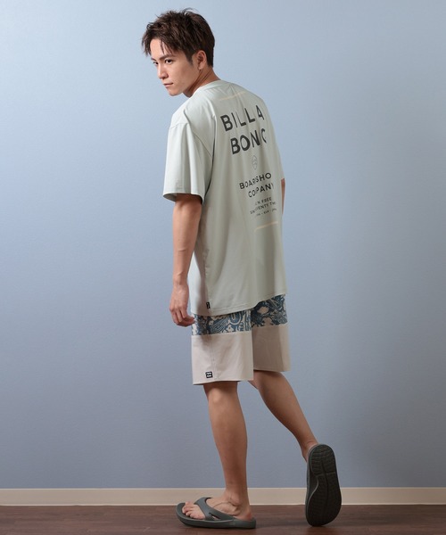 BILLABONG(ビラボン)の「BILLABONG/ビラボン ラッシュガード/水陸両用/ユーティリティー 半袖Tシャツ BF01A-854(ラッシュガード・メンズ・ライトグレー/オフホワイト/ブラック・XL/L/M)」の15枚目の写真