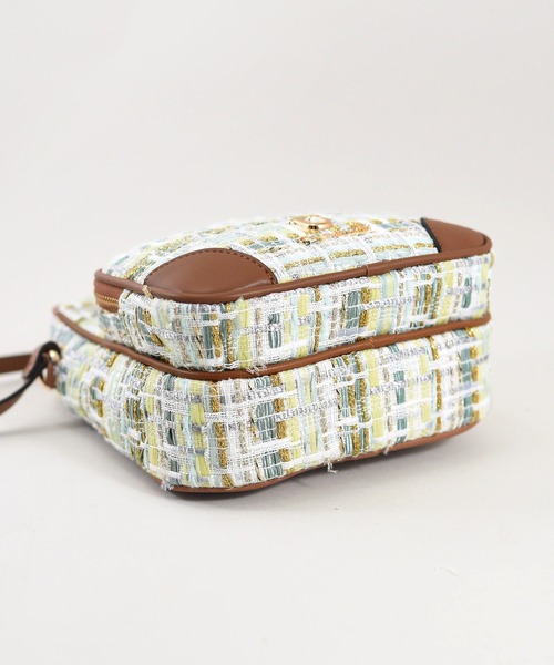 U（ユー）の「ムルティ ポッシュ ツイードショルダーバッグ（ショルダーバッグ・レディース・アイボリー/ピンク系その他/ゴールド系その他・FREE）」の20枚目の写真