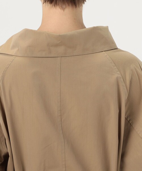 HAVERSACK（ハバーザック）の「HAVERSACK コットンサテンドレス（ワンピース・レディース・ベージュ・1）」の7枚目の写真