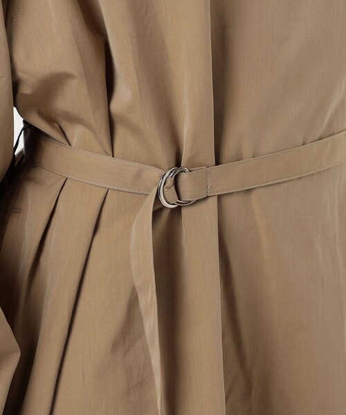 HAVERSACK（ハバーザック）の「HAVERSACK コットンサテンドレス（ワンピース・レディース・ベージュ・1）」の12枚目の写真