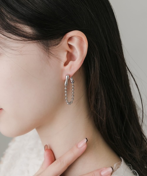 セール】ボールチェーンピアス（ピアス（両耳用））｜SMELLY