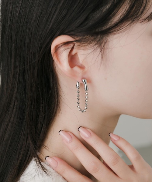 セール】ボールチェーンピアス（ピアス（両耳用））｜SMELLY