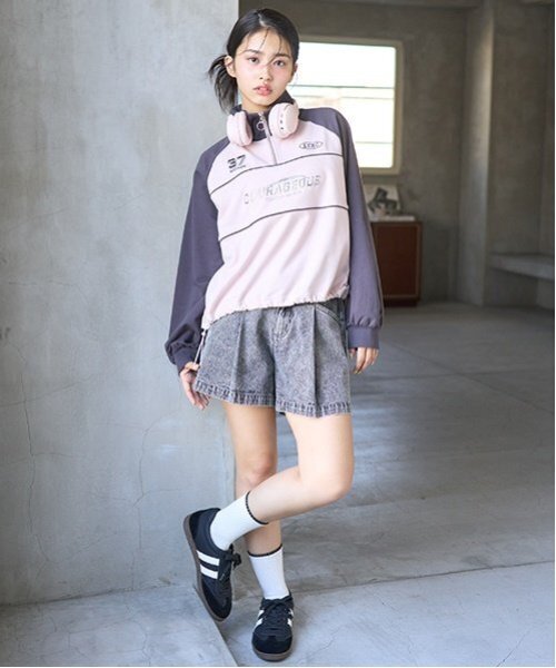 セール】【LTXC】ハーフジッププルオーバー（スウェット）｜LOVETOXIC