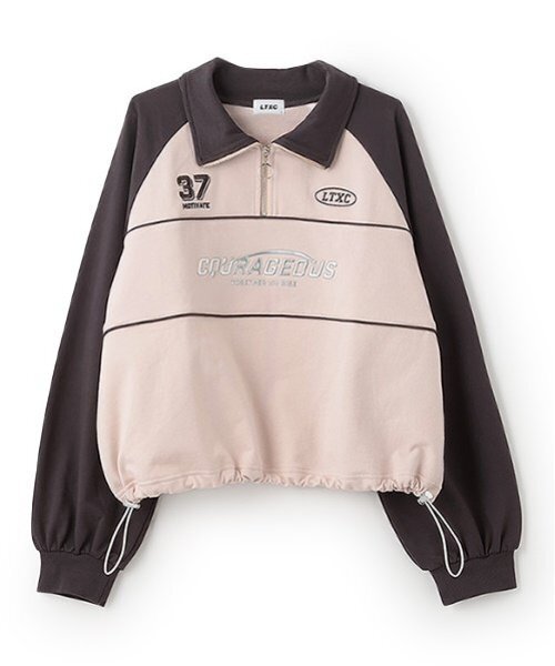 セール】【LTXC】ハーフジッププルオーバー（スウェット