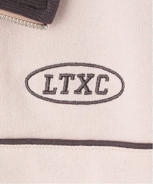 LOVETOXIC(ラブトキシック)の「【LTXC】ハーフジッププルオーバー(スウェット・キッズ・ピンク/オフホワイト/ブラック・S:140cm/L:160cm/M:150cm)」の14枚目の写真