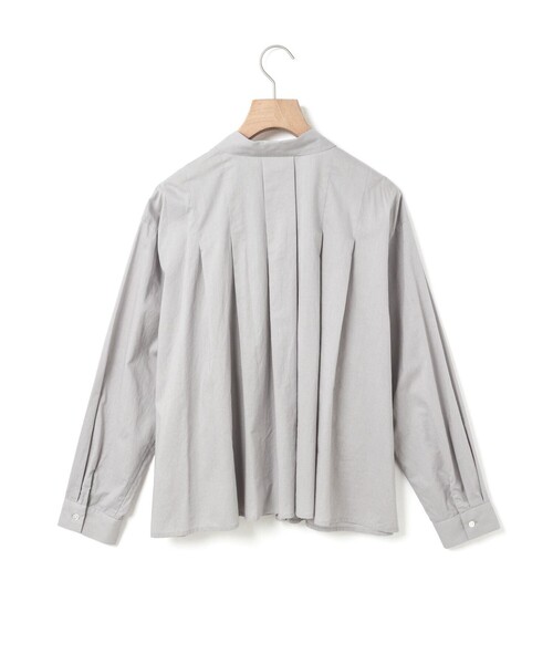 ブラウス シャツ MidiUmi タックショートシャツ レディース MidiUmi ブラウス シャツ タックショートシャツ レディース