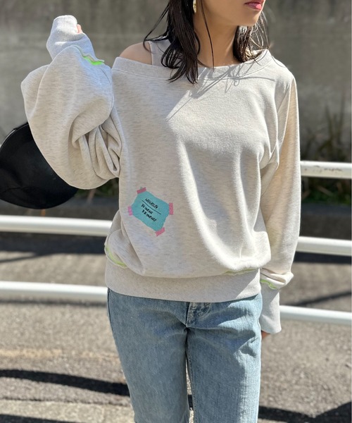 オートミール
model:154cm 着用サイズ:FREE