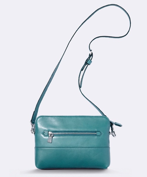 aniary(アニアリ)の「ショルダーバッグ(アルティザンレザー)(ショルダーバッグ・メンズ・チャコールグレー/ブラック/ロイヤルブルー/ベージュ系/ターコイズブルー系/オレンジ・FREE)」の5枚目の写真