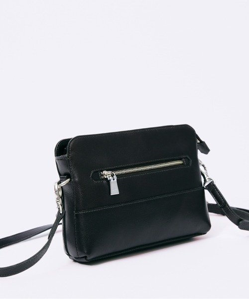 aniary(アニアリ)の「ショルダーバッグ(アルティザンレザー)(ショルダーバッグ・メンズ・チャコールグレー/ブラック/ロイヤルブルー/ベージュ系/ターコイズブルー系/オレンジ・FREE)」の8枚目の写真