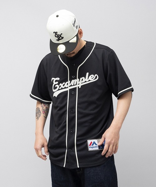 MAJESTIC（マジェスティック）の「MAJESTIC × EXAMPLE BB SHIRTS（シャツ/ブラウス・メンズ・ブラック・M/L/XL/XXL/XXXL）」の4枚目の写真