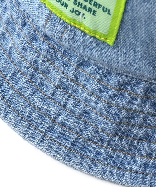 BREEZE（ブリーズ）の「【Bpop】総柄ベビーアウトドアハット（ハット・キッズ・アイボリー/ブルー・46/48）」の14枚目の写真