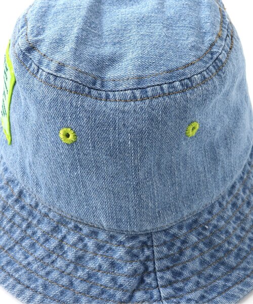 BREEZE（ブリーズ）の「【Bpop】総柄ベビーアウトドアハット（ハット・キッズ・アイボリー/ブルー・46/48）」の16枚目の写真