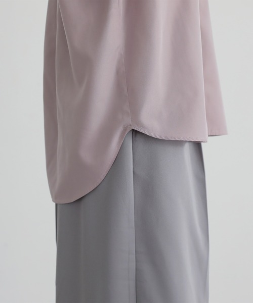 n'OrLABEL（ノアールレーベル）の「『チュールレイヤードブラウス』（シャツ/ブラウス・レディース・グレー/ライトグリーン/ネイビー・2/1）」の20枚目の写真