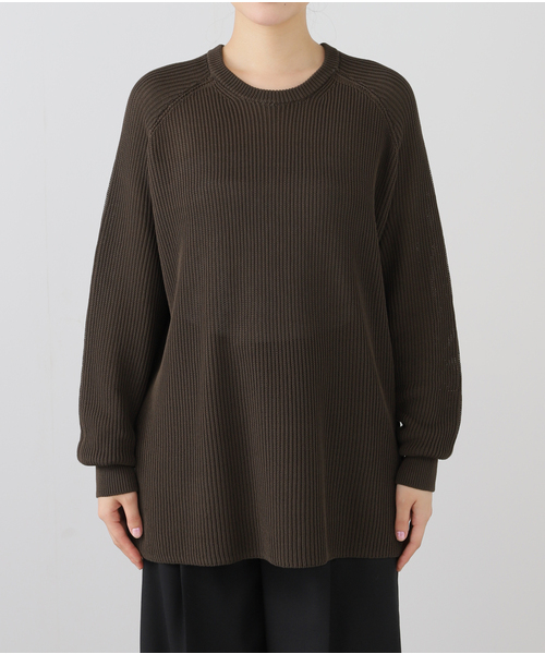 セール】コットンコードプルオーバー（ニット/セーター）｜AP