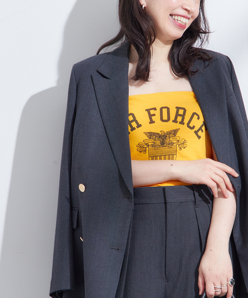 INSCRIREアンスクリア/Print Tube Topプリントチューブトップ INSCRIRE（アンスクリア）の「【INSCRIRE /アンスクリア】Print