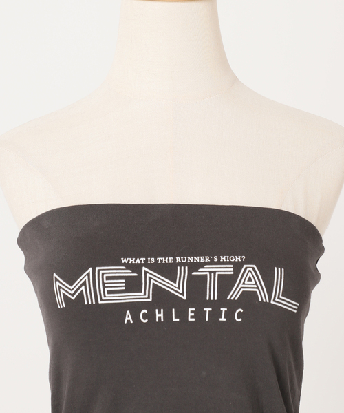 INSCRIRE /アンスクリア】Print Tube Top：チューブトップ INSCRIRE