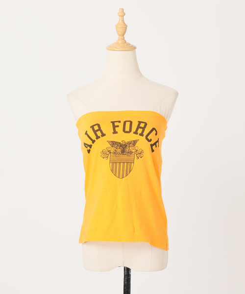 INSCRIRE /アンスクリア】Print Tube Top：チューブトップ INSCRIRE