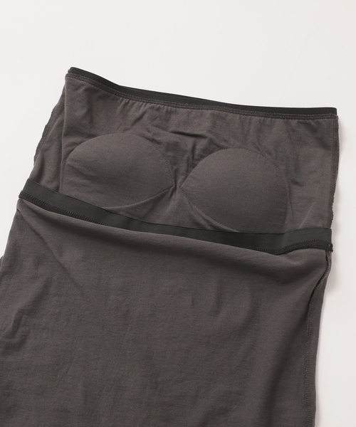 INSCRIRE /アンスクリア】Print Tube Top：チューブトップ INSCRIRE