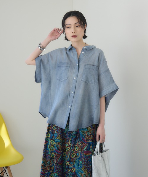 楽天市場】Dignite collier ディニテコリエ シアーデニムワイド
