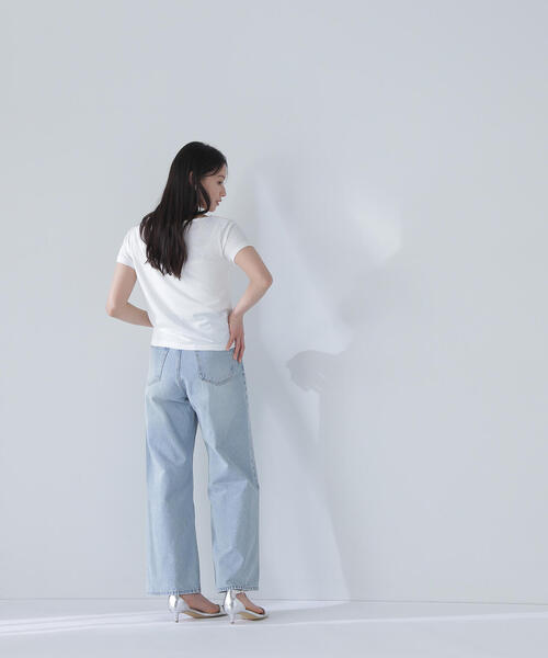 NATURAL BEAUTY BASIC（ナチュラルビューティーベーシック）の「◇ドレープデザイントップス（Tシャツ/カットソー・レディース・ブラウン/ブラック/オフホワイト・FREE）」の22枚目の写真