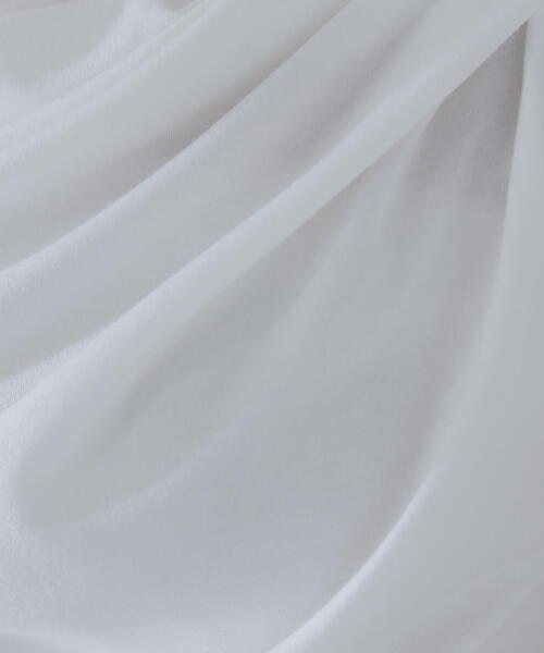 NATURAL BEAUTY BASIC（ナチュラルビューティーベーシック）の「◇ドレープデザイントップス（Tシャツ/カットソー・レディース・ブラウン/ブラック/オフホワイト・FREE）」の13枚目の写真