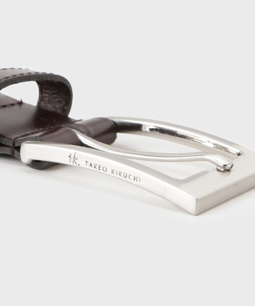 tk.TAKEO KIKUCHI(ティーケータケオキクチ)の「◆ゴムメッシュベルト(ベルト・メンズ・ブラック/ダークブラウン/ネイビー・00)」の6枚目の写真