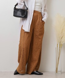 EGLANTINE 総レースパンツ