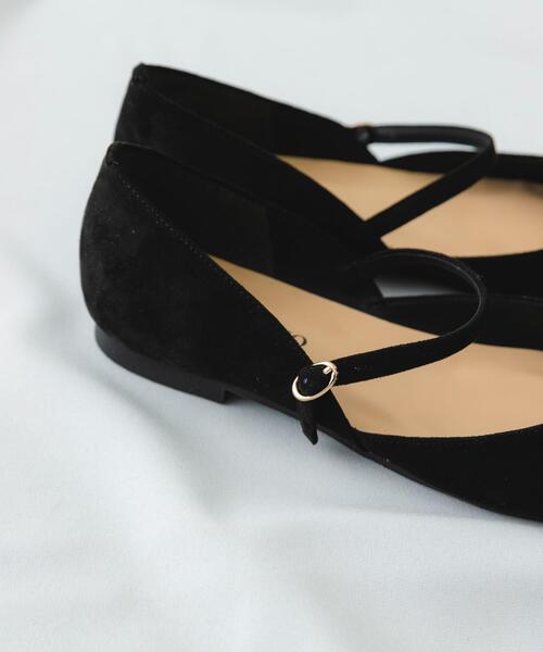 RODE SKO(ロデスコ)の「『WEB/一部店舗限定カラー』『MADE IN JAPAN』マルチWAYリボンパンプス(パンプス・レディース・ホワイト系その他/ブラック/ピンクベージュ/グレー・36/37/38)」の12枚目の写真