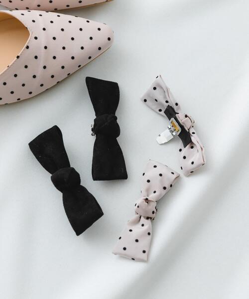 RODE SKO（ロデスコ）の「『WEB/一部店舗限定カラー』『MADE IN JAPAN』マルチWAYリボンパンプス（パンプス・レディース・ホワイト系その他/ブラック/ピンクベージュ/グレー・36/37/38）」の8枚目の写真