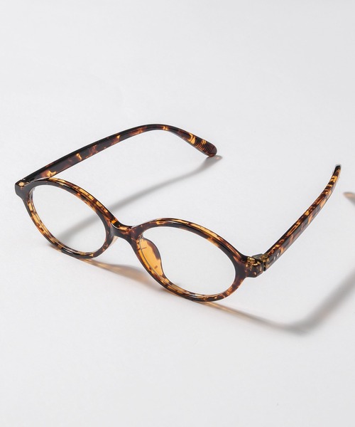 MUHET（ミュエータ）の「oval glasses / オーバルメガネ（メガネ・レディース・ブラウン/ブラック・FREE）」の21枚目の写真