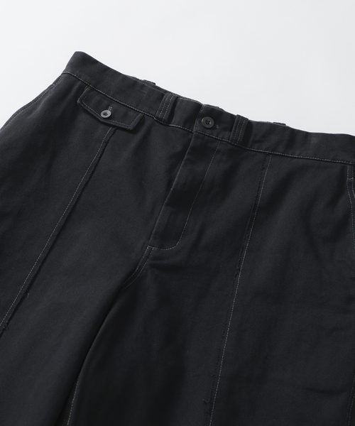 NULL(ヌル)の「NULL TOKYO / ヌル トウキョウ 別注 バギー スリー クォーター(その他パンツ・メンズ・ブラック/ブラウン・LARGE/MEDIUM)」の10枚目の写真