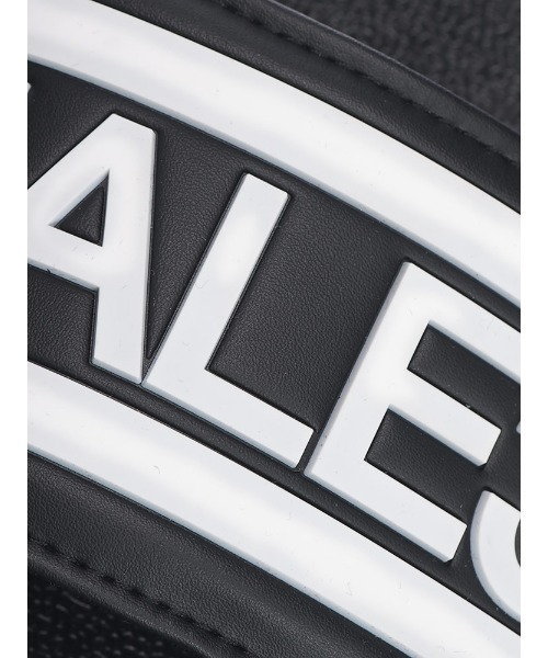 1PIU1UGUALE3  RELAX （ウノピゥウノウグァーレトレ リラックス）の「1PIU1UGUALE3 RELAX (ウノ ピュ ウノ ウグァーレ トレ リラックス) ラインロゴ シャワーサンダル（サンダル・メンズ・ブラック/ホワイト・27.0cm/26.0cm/29.0cm/28.0cm）」の6枚目の写真