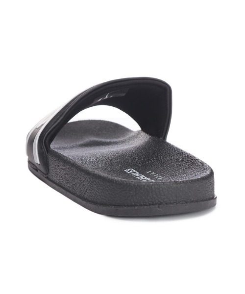 1PIU1UGUALE3  RELAX （ウノピゥウノウグァーレトレ リラックス）の「1PIU1UGUALE3 RELAX (ウノ ピュ ウノ ウグァーレ トレ リラックス) ラインロゴ シャワーサンダル（サンダル・メンズ・ブラック/ホワイト・27.0cm/26.0cm/29.0cm/28.0cm）」の7枚目の写真