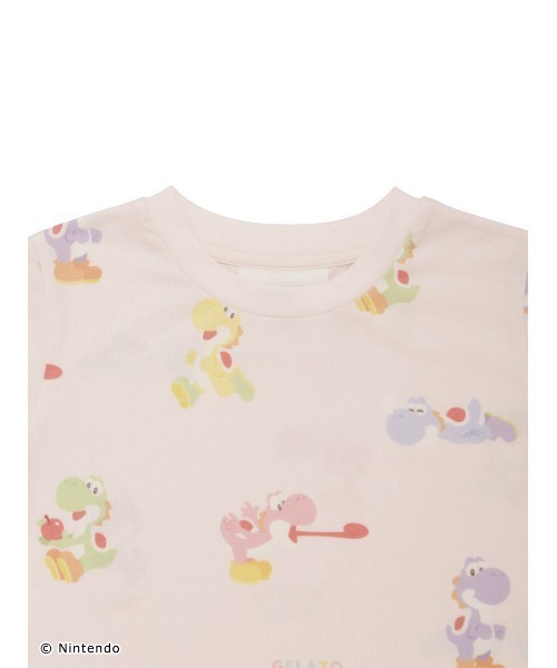 セール】【スーパーマリオ】【キッズ】キノピオ＆ヨッシーT