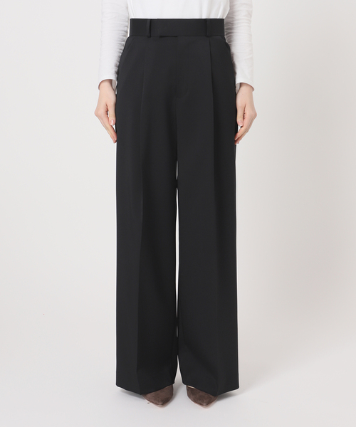 追加》【洗える】エステルツイルストレッチスラックスパンツ7