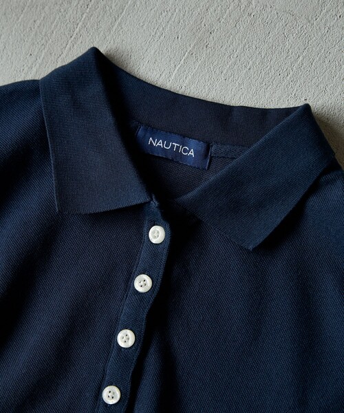 ポロシャツ ポロ NAUTICA/ノーティカ ロゴ刺繍ポロシャツ レディース セール】NAUTICA/ノーティカ ロゴ刺繍ポロシャツ（ポロシャツ