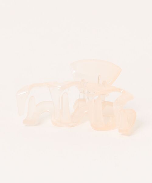 anap mimpi（アナップミンピ）の「ナミナミ クリア カラー ヘア バンスクリップ（バレッタ/ヘアクリップ・レディース・クリア/アイボリー/ラベンダー/イエロー・FREE）」の14枚目の写真