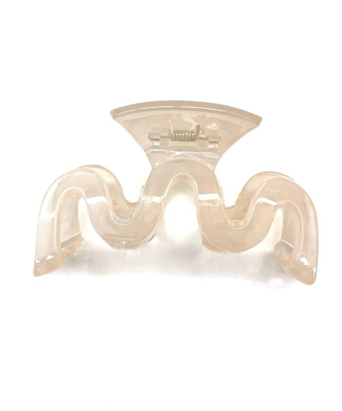 anap mimpi（アナップミンピ）の「ナミナミ クリア カラー ヘア バンスクリップ（バレッタ/ヘアクリップ・レディース・クリア/アイボリー/ラベンダー/イエロー・FREE）」の11枚目の写真