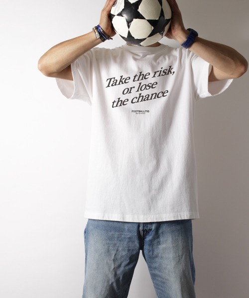 LIBERTY CITY（リバティシティ）の「【LIBERTY CITY/リバティーシティ】 [TAKE THE RISK] Tシャツ（Tシャツ/カットソー・メンズ・ホワイト/ブラック/ブルー・2/3/4）」の8枚目の写真
