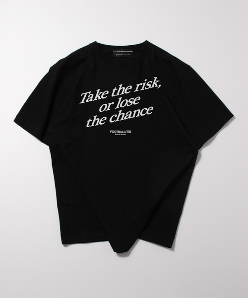 LIBERTY CITY（リバティシティ）の「【LIBERTY CITY/リバティーシティ】 [TAKE THE RISK] Tシャツ（Tシャツ/カットソー・メンズ・ホワイト/ブラック/ブルー・2/3/4）」の9枚目の写真