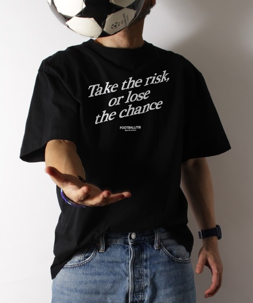 LIBERTY CITY（リバティシティ）の「【LIBERTY CITY/リバティーシティ】 [TAKE THE RISK] Tシャツ（Tシャツ/カットソー・メンズ・ホワイト/ブラック/ブルー・2/3/4）」の13枚目の写真