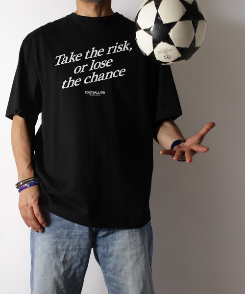 LIBERTY CITY（リバティシティ）の「【LIBERTY CITY/リバティーシティ】 [TAKE THE RISK] Tシャツ（Tシャツ/カットソー・メンズ・ホワイト/ブラック/ブルー・2/3/4）」の14枚目の写真