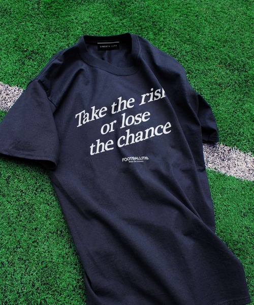 LIBERTY CITY（リバティシティ）の「【LIBERTY CITY/リバティーシティ】 [TAKE THE RISK] Tシャツ（Tシャツ/カットソー・メンズ・ホワイト/ブラック/ブルー・2/3/4）」の21枚目の写真